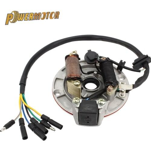 Stator Coil Off Road Motorbike Dirt Pit Bike High Quality Magneto Generator Fit For Lifan 70cc-125cc Engines