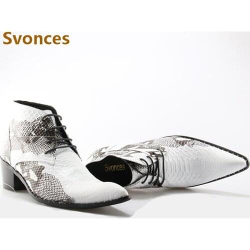 Fashion Ankle Boots Mens Luxury Serpentine Lace-up Breathable New Platform Mens Shoes Brand Zapatillas Hombre Shoes Man Plus 46