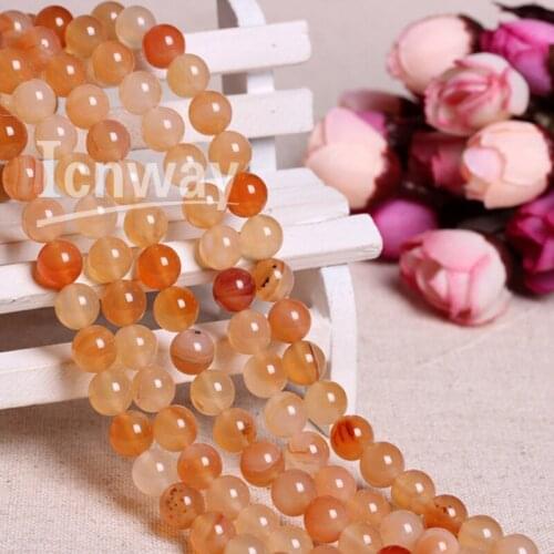 Natural Round Original Agates Stone Beads For Jewelry Making DIY Jewellery 2-20mm 15inches FreeShipping Wholesale