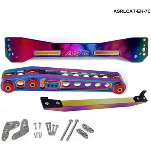 Neo chromatic Rear Subframe Brace +TIE BAR+Rear Lower Control Arm For Honda Civic EK TK-ASRLCAT-EK7C