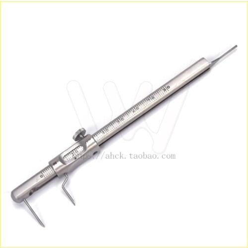 Vernier caliper with positioning pen type planting caliper vertical planting caliper high depth measuring ruler