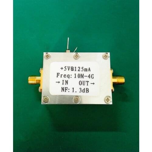 Ultra Low Noise Amplifier LNA High Linearity 21db 10m-4g High Gain Broadband Amplifier