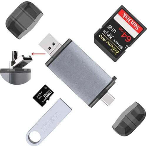 Micro SD Card Reader USB 3.0 Card Reader 2.0 For USB Micro SD Adapter Flash Drive Smart Memory Card Reader Type C Card Reader