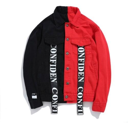 Spring Jackets Men Printed Original Jackets Patchwork Streetwear Stylish Hip Hop Jacket Men Street Wear