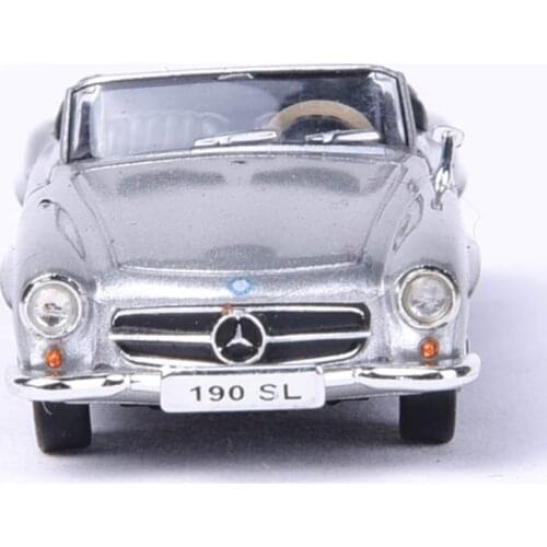 WELLY 1/87 Scale Benz 190 Roadster Resin Simulation Model Collectible Decoration Gift