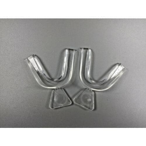 10Pieces Dental Thermoform Teeth Whitening Bleaching Trays Full Mouth Tray Clear