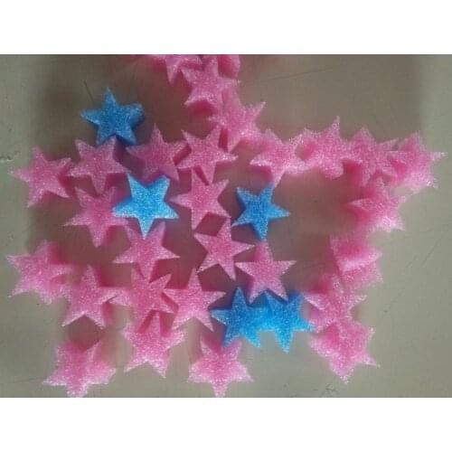 5000PCS Five-pointed star foam filling material pearl cotton creative gift accessories express gift box filling material