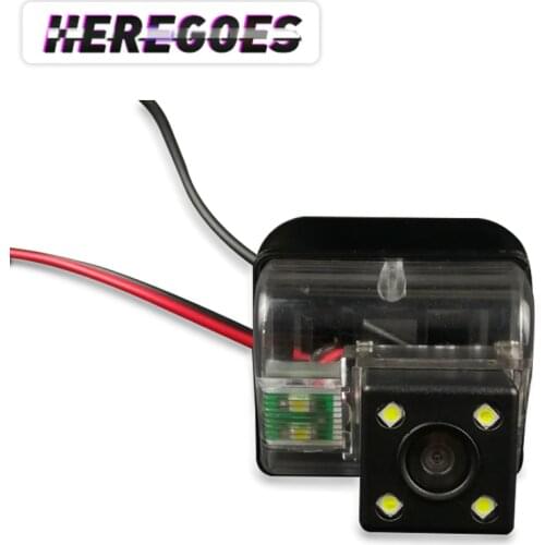 Car CCD 4LED Night Vision Backup Rear View Camera Waterproof Parking Assistance For Mazda 6 CX-5 CX-7 CX-9 2009 2010 2011 2012