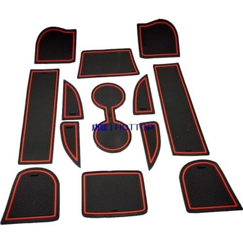 Car Accessories Gate Slot Pad Door Pad PVC Non-Slip Interior Door Pad/Cup Mat For MAZDA CX-3