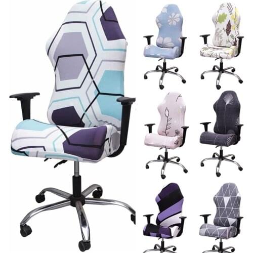 Gamer Chair Cover Stretch Spandex Office Game Reclining Racing Gaming Computer Chair Covers Relax Club Armchair Seat Slipcovers