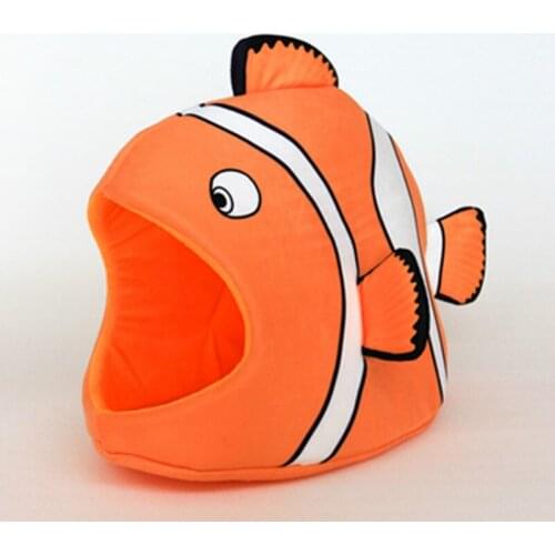 Pet cat dog home bed nest small dog house kennel pet dog bed warm cat bed warm Creative Clown Fish Styling pet bed Pet Supplies