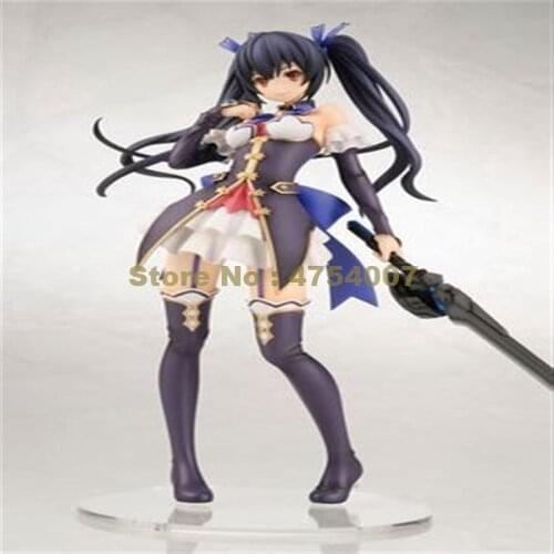 Anime hyperdimension neptune noire girl pvc action figure collectible model doll 21cm Toy