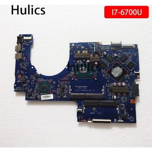 Hulics Original For HP 17-W 17-AB Laptop Motherboard DAG37AMB8D0 With SR2FQ i7-6700HQ CP