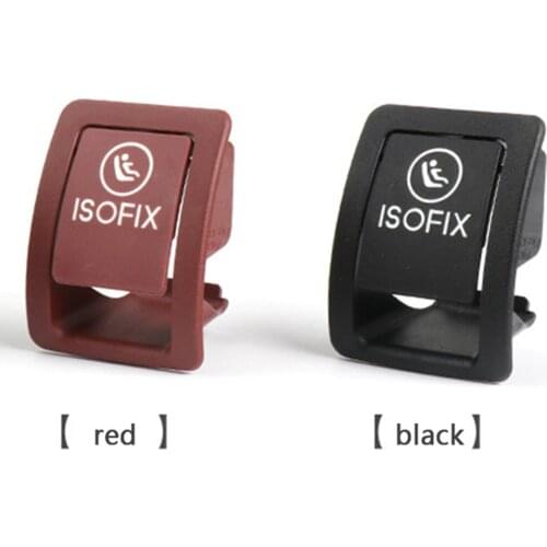 Car Rear Child Seat Anchor Cover For Mercedes-Benz C-Class W205 2015-2021 Child Restraint Child Seat ISOFix Slot Trim Cover