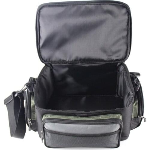 Multifunctional Fishing Tackle Bag Shoulder Messenger Bag Waist Bag Fishing Lure Equipment Practical Storage Fishing Bag