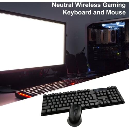 Wireless Keyboard Mouse Set Ergonomic Mouse PC Mause Wireless Gaming Keyboard Mouse Set Computer Accessories High-end Mouse