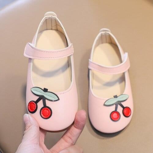 2021 New Childrens Shoes For Girls Student PU Leather Princess Baby Shoes Toddler Kids Leather Shoes School Performance Wedding