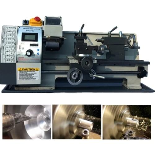 New home small lathe multi-function metal lathe micro desktop small machine tool