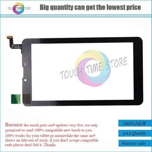 New Capacitive touch screen panel Digitizer Glass Sensor replacement For 7" BQ-7006G Union LTE 4G Tablet Free Ship