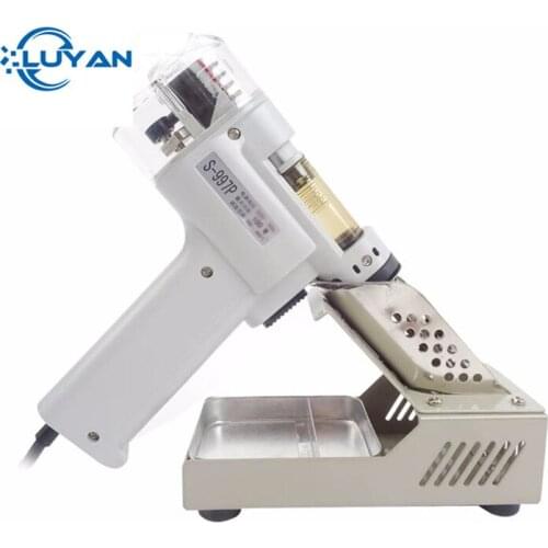S-998P S-997P 100W double suction pump pump suction electric vacuum pump gun desoldering welding imbecile gun 220V 110V weapon