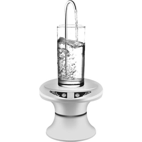 M2EE Portable Electric Pallet Bottled Water Pump Wireless Automatic Water Dispenser USB Rechargeable Bucket Bottle Dispenser