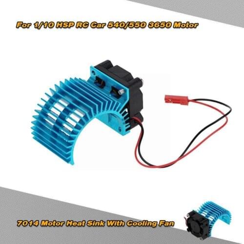 RC 540 550 Electric Car brushless Motor Heatsink Heat Motor RC For 1:10 Cooling Cover wltoys A979 Sink HSP Fan Car 3650 941 H8Y0