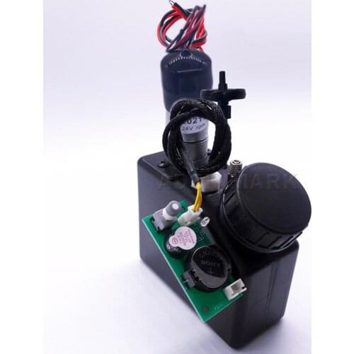UV Ink Tank 250ml with Liquid Sensor Stirring Motor 12V for UV Printer White Inks Sub Tank UV Bulk Tank Alarm Buzzer and Light
