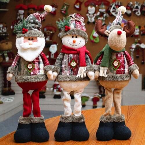 Cosmask Christmas Decorations Christmas Decoration Dolls Christmas Dolls Christmas Elk Window Christmas Supplies