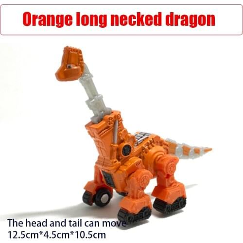 SKYA Dinosaur Truck Removable Dinosaur Toy Childrens Gifts Toys Dinosaur Models Car for Dinotrux Mini Models New 1:64 Plastic