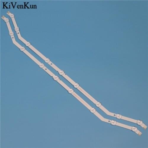 9 LED Lamps TV LED Backlight Strip Lamp For Samsung HG32EB460 HG32EB460GWXRU HG32EB460GWXXU 32 inch Bars Kit HD Lens LED 2 Bands