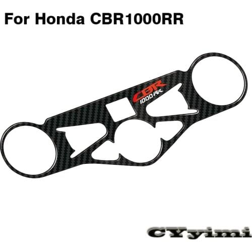 Triple Tree Top Clamp Upper Front End Sticker Pad For Honda CBR1000RR CBR 1000 RR 2008 2009 2010 2011 2012 2013 2014 2015 2016