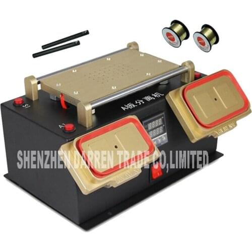1pc complete set 3 in 1 Multifunction LCD Touch Screen Repair pump separator machine 7 inches below the mobile phone