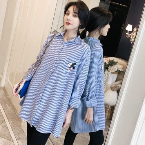 514373# Maternity Clothes Summer Chiffon Short Sleeves Loose Stylish Dress Pregnant Women Mom Dress