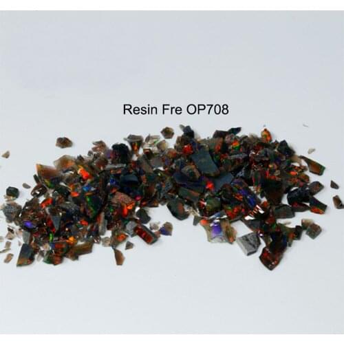 Free Shipping 20 Grams/Lot Glass Compatible Galaxy Opal Resin Free Black Crushed Opal and Chips