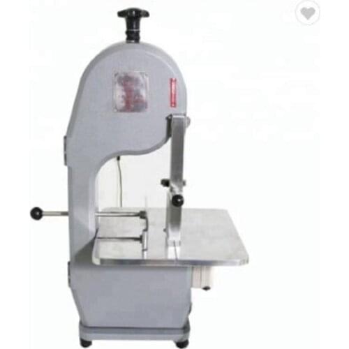 Free shipping stainless steel automatic electric meat and pork bone slicer cutter cutting saw machine