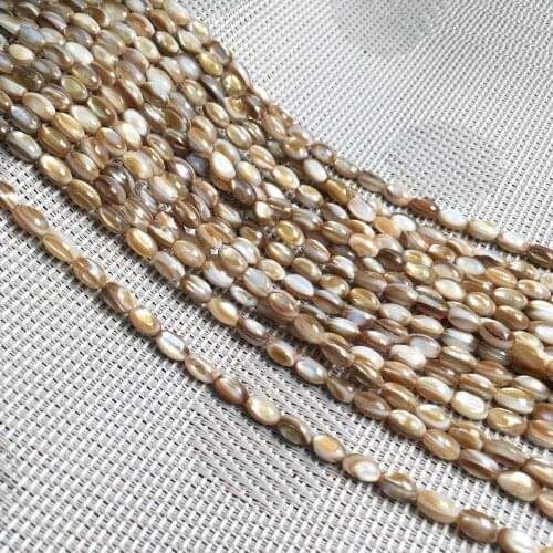 Natural Stone Shell Beads Fashion Irregular Loose Spacer Beads for Jewelry Making Necklace DIY Bracelet Accessories 36cm