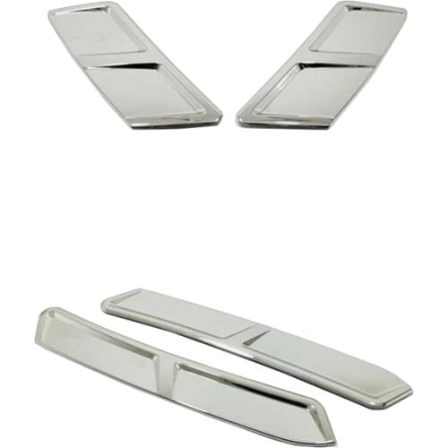 For Hyundai Tucson NX4 2021 2022 ABS Chrome Front Wheel And Rear Wheel Trim Side Cover Shape Protector Car Exterior Accessories