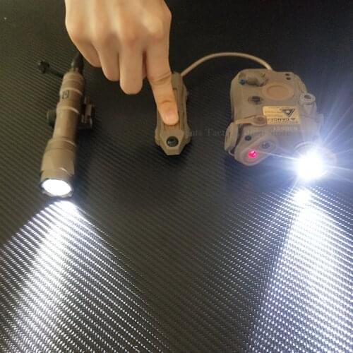 Element Airsoft Tactical Flashlight PEQ 15 Surefir M600 Light Red IR Laser For Hunting Airsoft Gun Tactical Weapon Light PEQ15