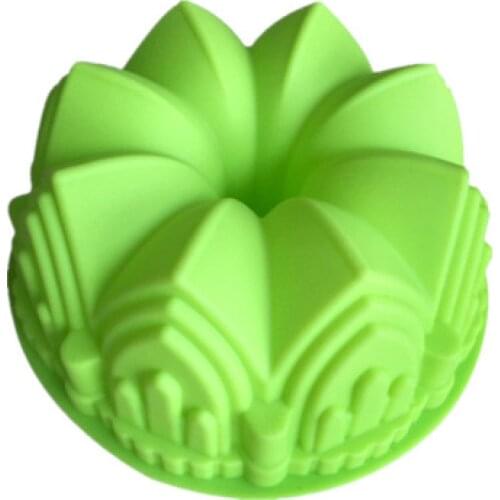 Moule a gateau baking pan large crown-shaped silicone cake mold 3D birthday cake decoration DIY bakery cake pan bakeware