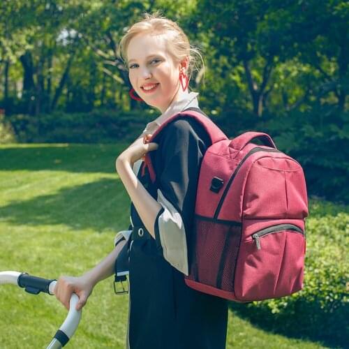 Best Selling Multifunctional Baby Diaper Backpack Cotton Fabric Mummy Maternity Bag Large Capacity Nursing Outdoor Travel Bags