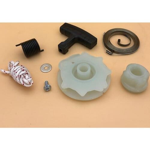 HUNDURE Recoil Starter Pull Start Pulley Spring Hub Grip Screw Kit For HUSQVARNA 137 142 235e Chainsaw Parts