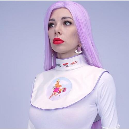 Gogo Dancer Costume Adult Pole Dancing Wear White Bodysuit Stage Wear Festival Outfit Drag Queen Costume DJ DS Clubwear DL8352