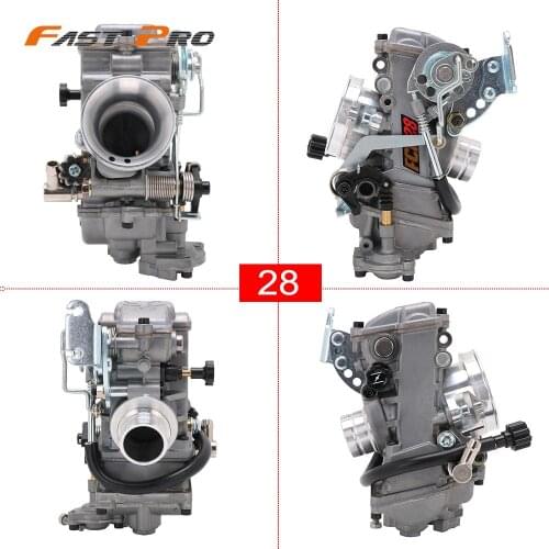 Motorcycle Universal Zinc FCR 28MM Carburetor Power Jet Add Power 30% For FCR Modified For KTM Yamaha Honda 110-150cc Dirt Bike
