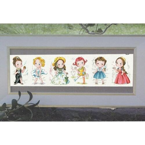 Cross Stitch Set Chinese Cross-stitch Kit Embroidery Needlework Craft Packages Cotton Fabric Floss New Designs Embroidery G63