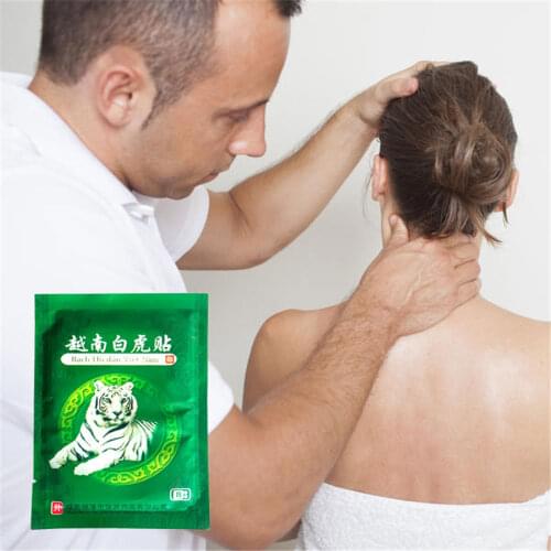 Wholesale Vietnam White Tiger Analgesic Plasters Actived Meridians Paste Joint Rheumatoid Arthritis Cervical Lumbar spine Pain R