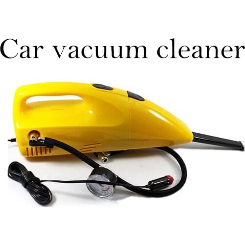 Easy use Car vacuum cleaner 90w 2 IN 1 Inflator Air Compressor Portable Handheld Mini With Air Pump