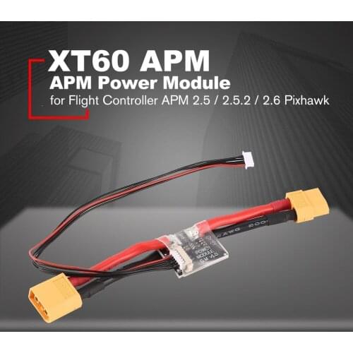 Power Module Board Connectors XT60 APM parts with DC 5.3V BEC for Flight Controller APM 2.5 / 2.5.2 / 2.6 Pixhawk Accessories ht