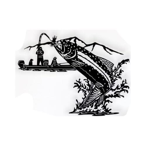 Fishing Fish Shape Metal Cutting Die DIY for Scrapbooking Decoration Crafts