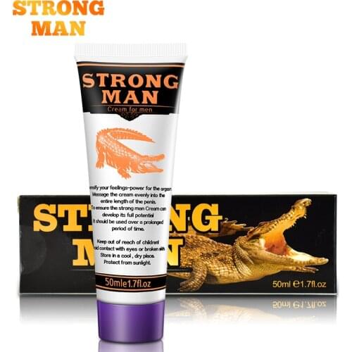 Strong man herbal sex penis enlargement gel Dick enhancer increase penis thickening growth Longer Stronger India sandha result