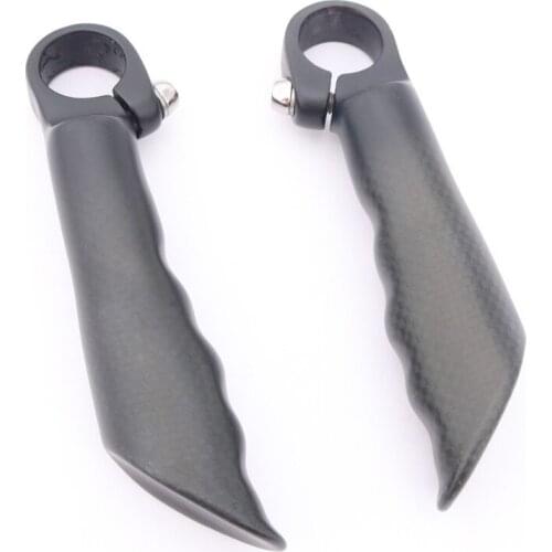 Super light Full Carbon bar ends 82g Mountain bike MTB Handlebar bar ends bicycle parts 3k finish 1pair Bicycle parts